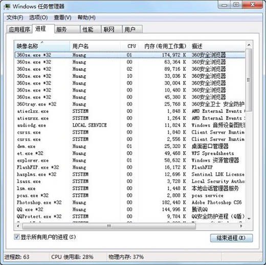 win7系統進程優化的圖文操作過程
