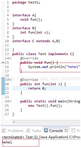 淺談Java 繼承接口同名函數(shù)問題