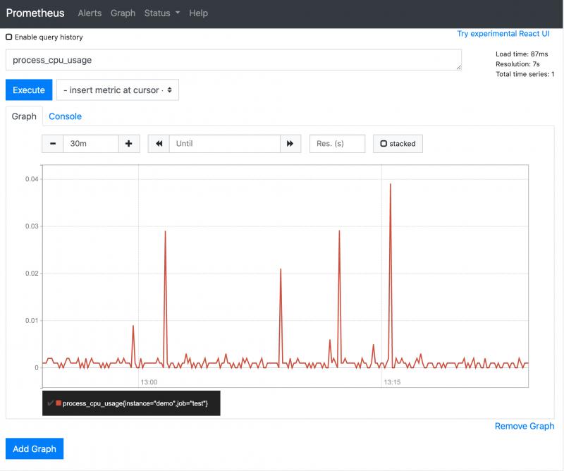 Java 用Prometheus搭建實時監控系統過程詳解