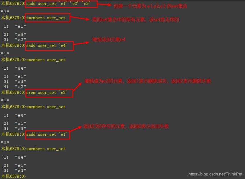 Java實現Redis的集合(set)命令操作