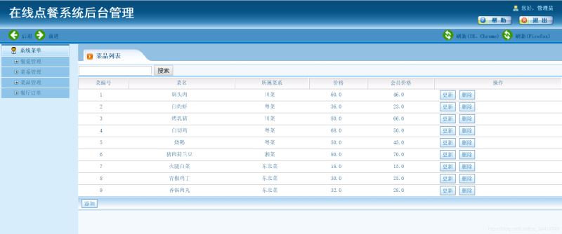 Java實現餐廳點餐系統的實例代碼