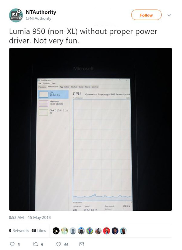 微軟Lumia950運(yùn)行Windows10 完整系統(tǒng)截圖曝光!
