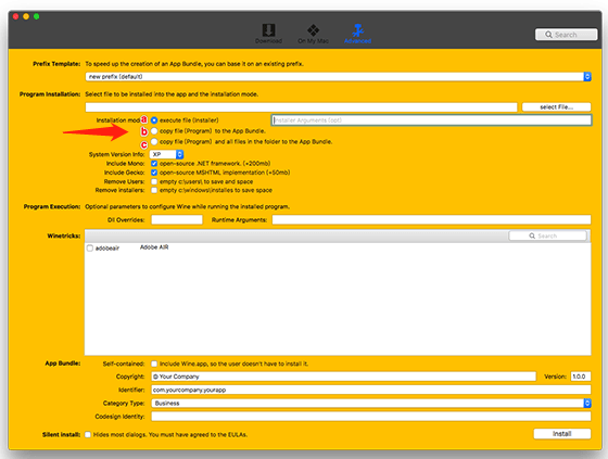 winebottler怎么使用?一個在Mac上運行Windows應用的東西