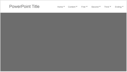 PPT制作出文字鏈接式導航具體操作步驟