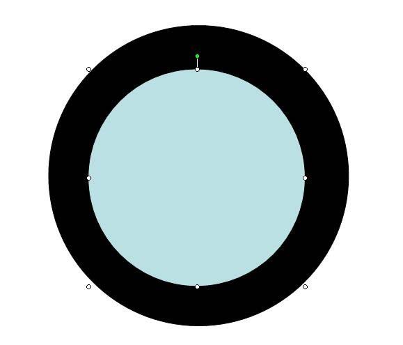 使用ppt繪制出加速慢行警示牌標志具體操作方法