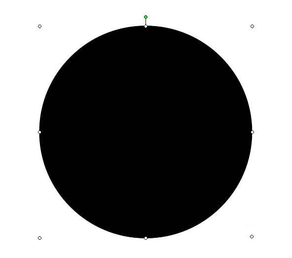 使用ppt繪制出加速慢行警示牌標志具體操作方法