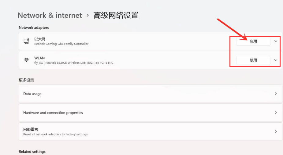 Windows11網(wǎng)絡(luò)啟用教程分享