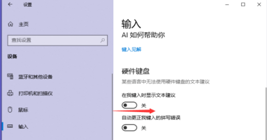 win10開啟在我鍵入時(shí)顯示文本建議步驟分享