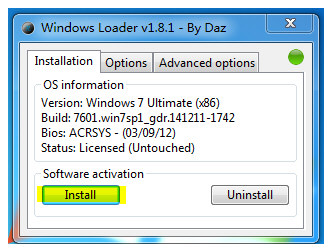 Windows Loader激活工具怎么用 教你快速激活Win7系統