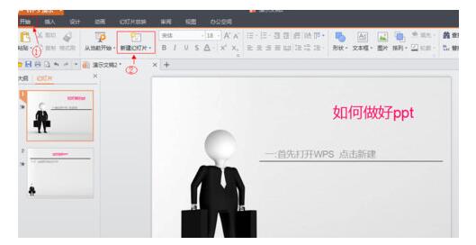 WPS Office制作PPT的具體操作方法