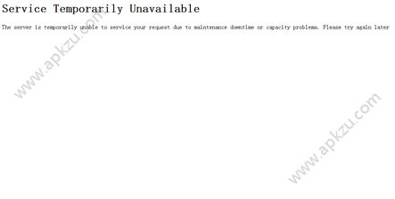 微博顯示503是怎么回事