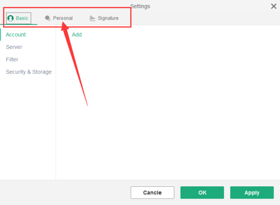WPS中設置切換郵箱語言具體操作流程