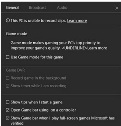Win10中將游戲模式打開具體操作方法