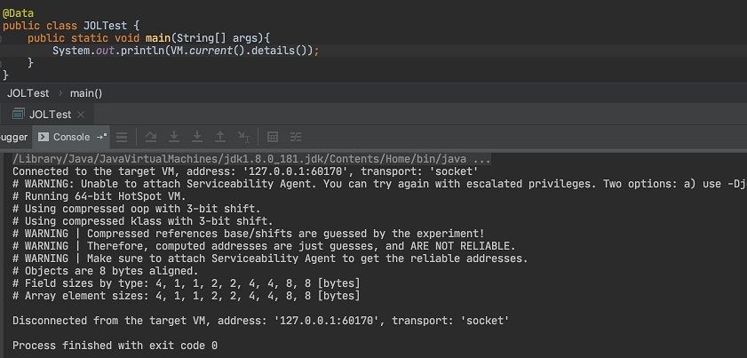 Java對象布局(JOL)實現過程解析