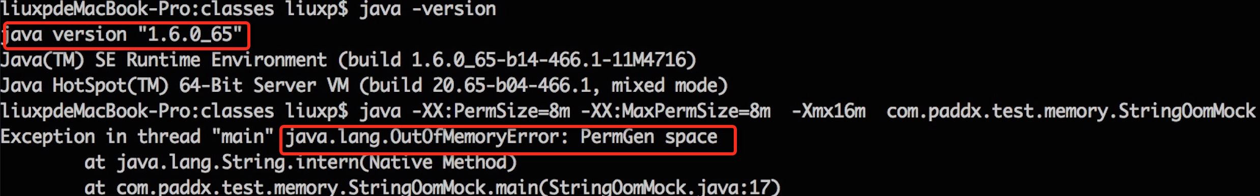 Java8內存模型PermGen Metaspace實例解析
