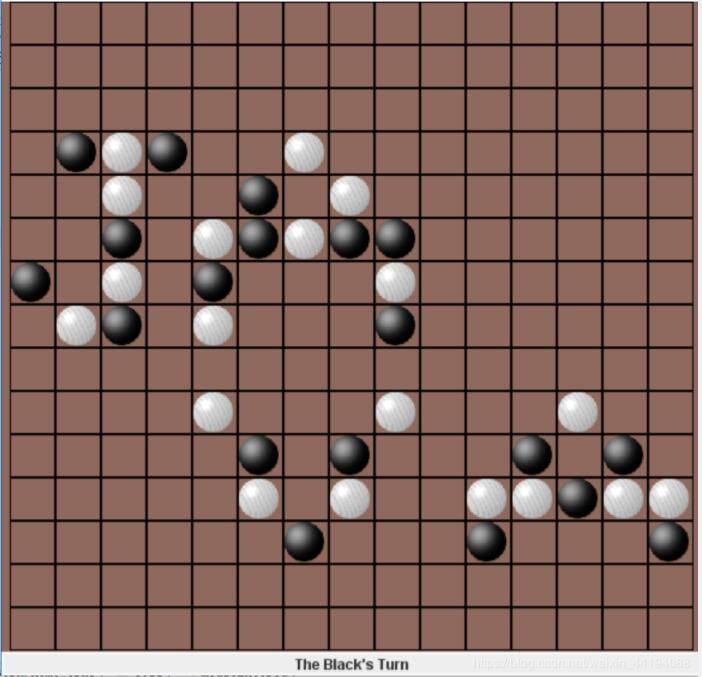 java GUI實現五子棋游戲