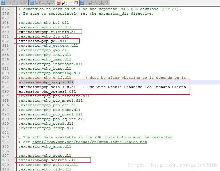 Apache+PHP+MySQL搭建PHP開發環境圖文教程