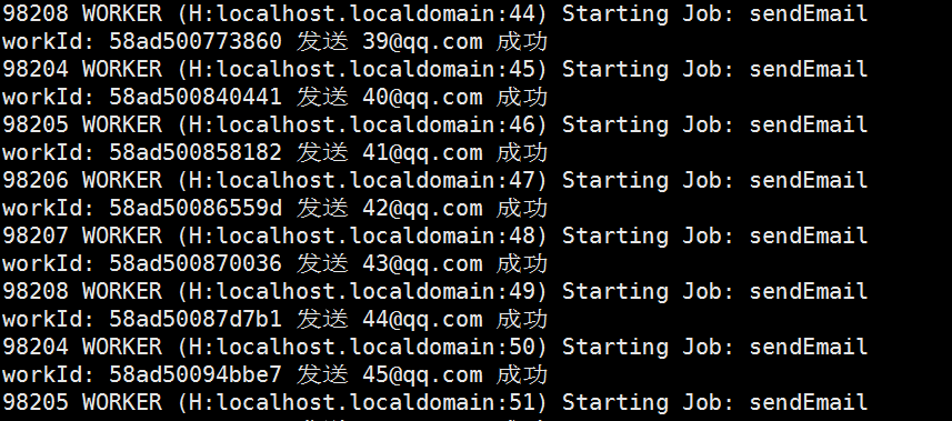 PHP使用gearman進行異步的郵件或短信發送操作詳解