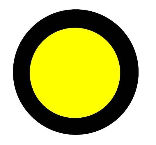 使用ppt繪制出加速慢行警示牌標志的具體操作方法