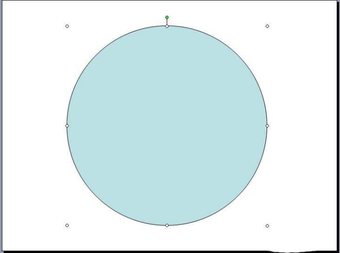 使用ppt繪制出加速慢行警示牌標志的具體操作方法