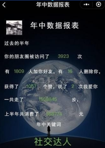 微信年中數據報告如何查看？ 微信年中數據報告在哪里查看？