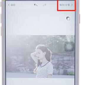 使用美圖秀秀在圖片上寫字操作過程