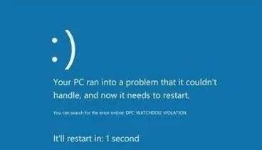 win10藍屏笑臉提示重啟原因詳細介紹