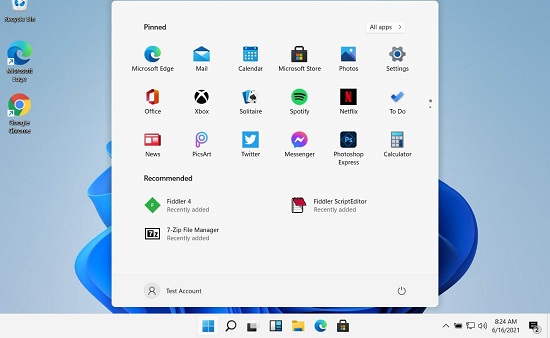 win11開(kāi)始改成全屏教程