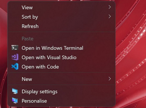 AcrylicMenus工具可讓W(xué)in10用上Win11的克力半透明菜單