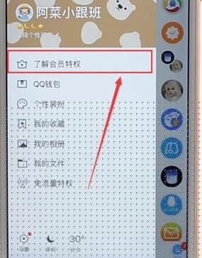 在qq里開通會員基礎操作
