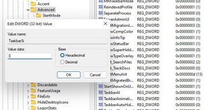 win11任務欄是否可以調細詳情