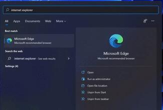 ie瀏覽將從win11中消失 二十多年首次取消