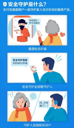 支付寶中安全守護詳情講述