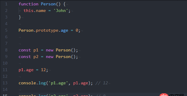 javascript - 原型對象prototype的問題