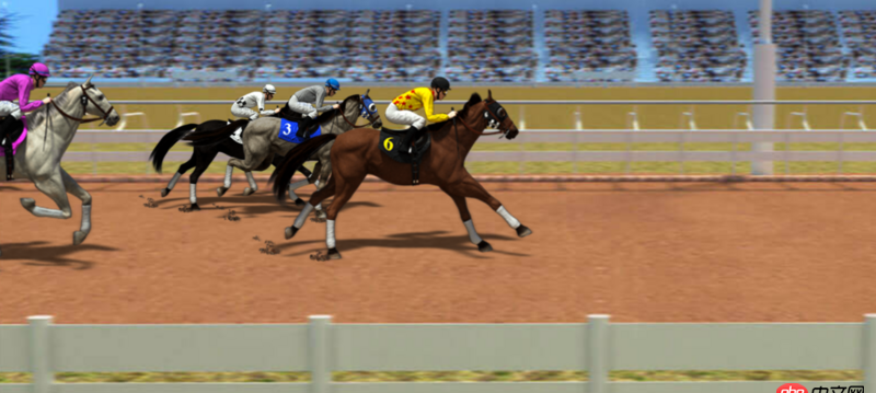 javascript - 想問下百分比進度條實現原理以及這種布局怎么實現,還有賽馬時背景跟著動的原理?