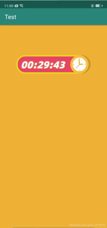 Android自定義view實現倒計時控件