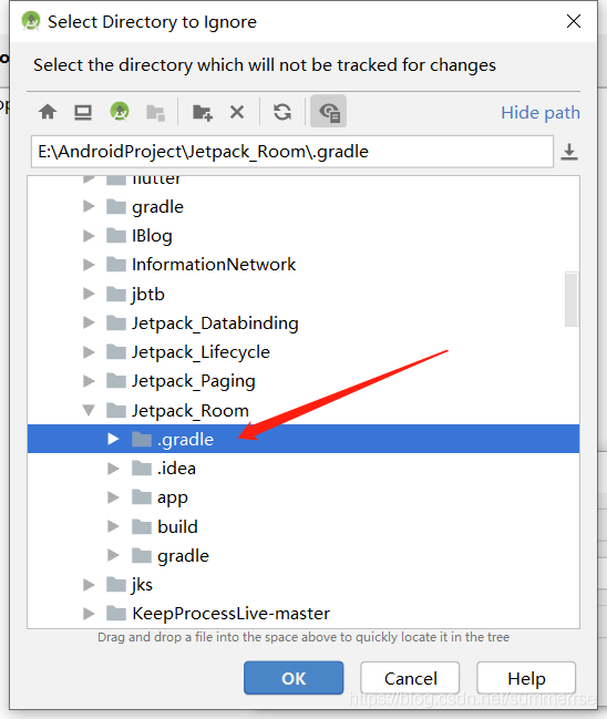 Android Studio 配置忽略文件的方法實現