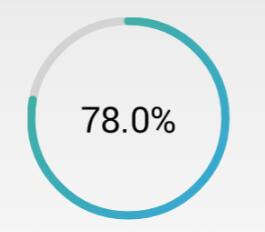 Android自定義控件之圓形進度條動畫