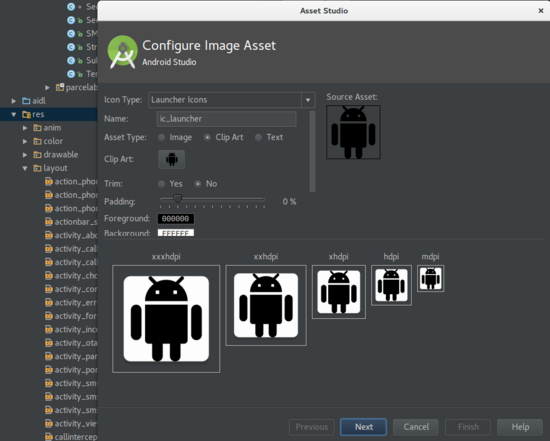 Android神兵利器之Image Asset Studio的實現