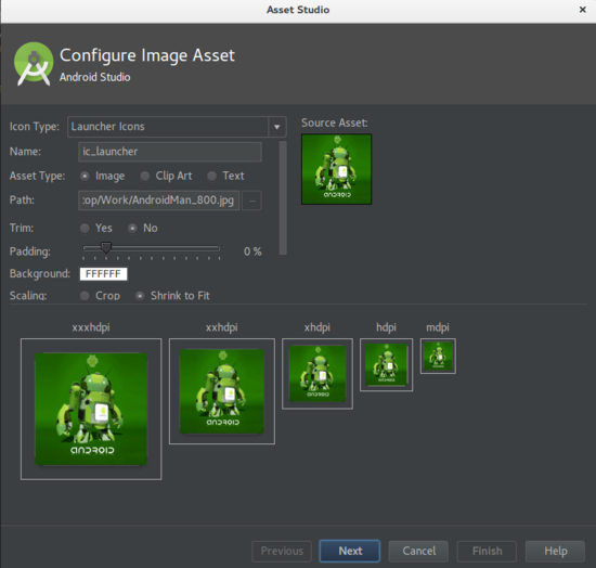 Android神兵利器之Image Asset Studio的實現