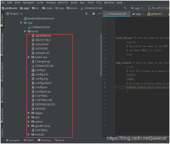 使用android studio開發(fā)工具編譯GBK轉(zhuǎn)換三方庫(kù)iconv的方法