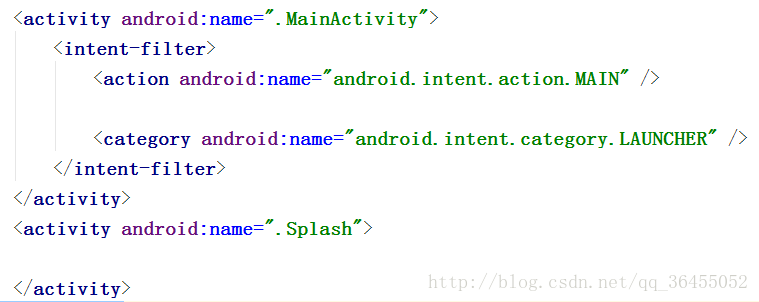 Android App啟動(dòng)圖啟動(dòng)界面（Splash）的簡(jiǎn)單實(shí)現(xiàn)代碼