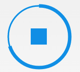 Android實現圓線按鈕進度效果