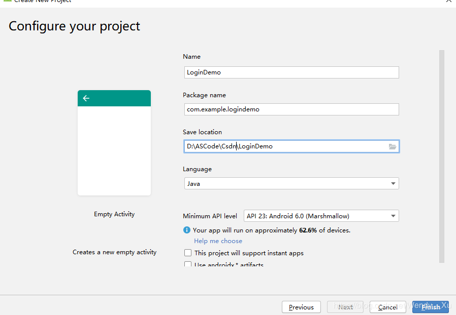 詳解Android Studio實現用戶登陸界面demo（xml實現）