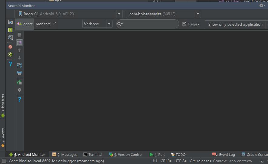 解決Android Studio突然不顯示logcat日志的問題
