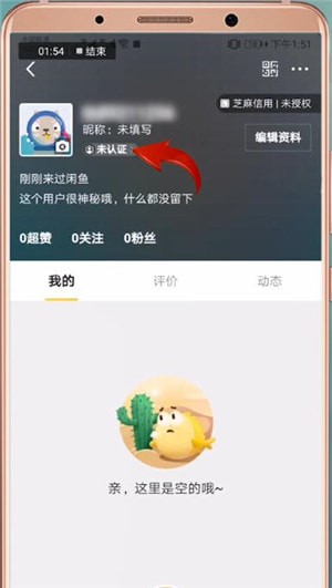 閑魚APP中支付寶實名認證具體操作方法