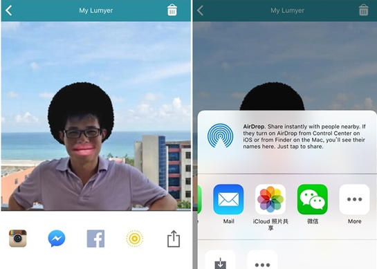 lumyer如何使用? lumyer發(fā)朋友圈教程
