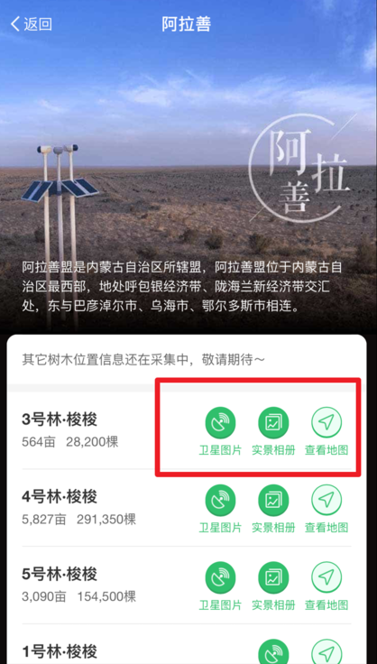 支付寶App查看螞蟻森林種樹實景圖具體操作方法