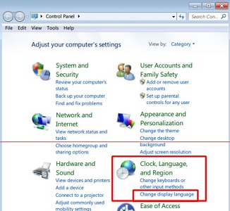 win7如何更改語言為中文