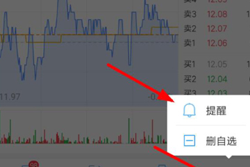 支付寶如何設置股票提醒 自選股票設置提醒方法詳解